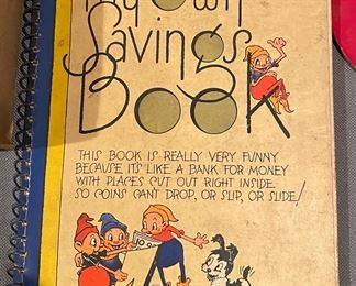 My Own Savings Book with Pixie/Elf Covers