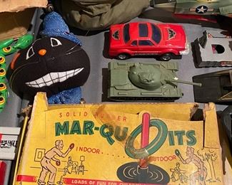 Old Rubber Ring Toss Game