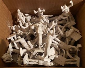Marx Plastic President Figures