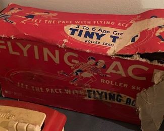Flying Ace Roller Skates in Box
