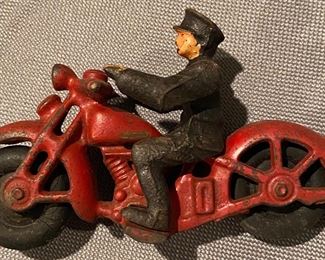 Cast Iron Hubley Motorcycle