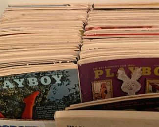 1960's and 1970's Playboy Magazines