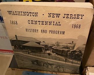 1968 Washington New Jersey Centennial Program