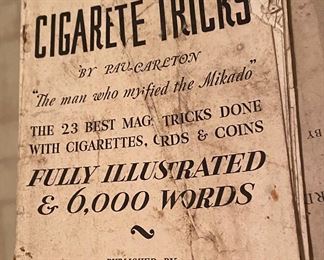 1933 R.J. Reynolds "Magician's Handy Book of Cigarette Tricks" Winston- Salem, N.C.