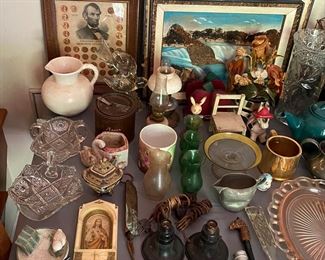 Assorted Glass and Porcelain