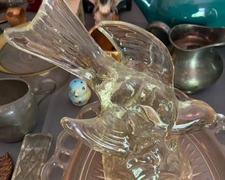 Figural Glass Bird
