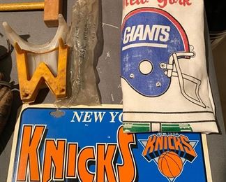 Vintage New York Nicks License Plate