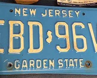 New Jersey License Plates