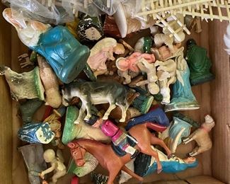 Vintage Manger Figures