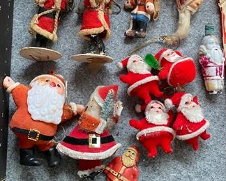 Vintage Santa Figures