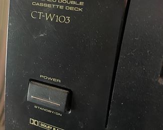 Pioneer Double Cassette Deck