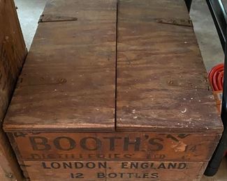 Booth's Distilleries Shipping Crate