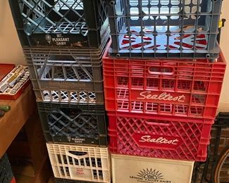 Plastic Milk Crates