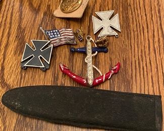 Military and Sweetheart Items