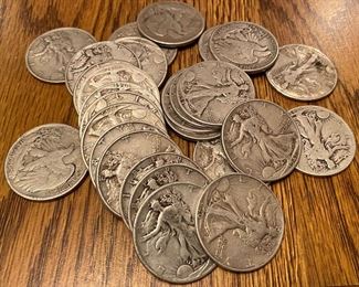 Walking Liberty Half Dollars