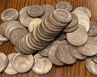 40% Silver Kennedy Half Dollars