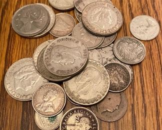 Assorted Foreign Silver