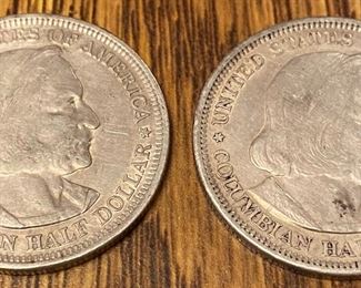 U.S. Columbian Half Dollars