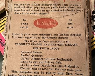 1920's Sex Facts Booklets