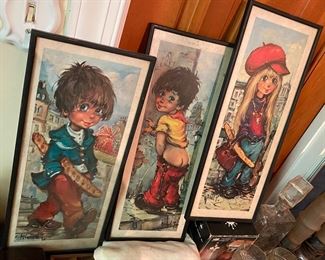 Mid-century Child Prints