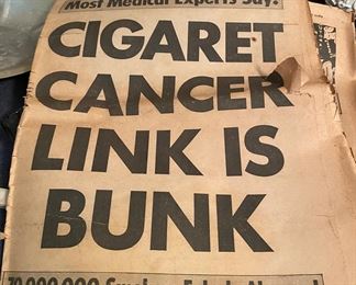 National Enquirer and Multiple Vintage Tabloid Papers