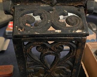 Cast Iron Match Holder