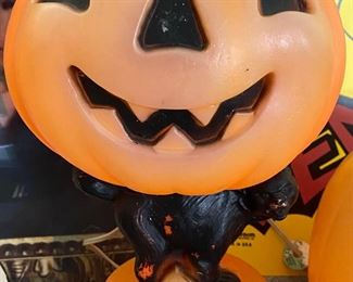 Cat and Pumpkin Blow Mold