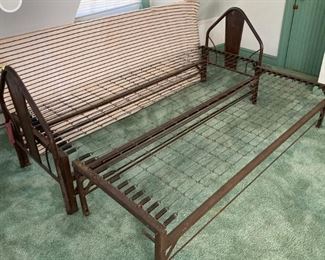 Vintage Folding Single Bed