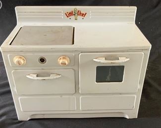 Vintage Little Chef Toy Oven