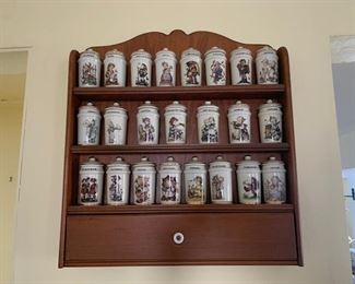 Set of Hummel Apothecary Jars