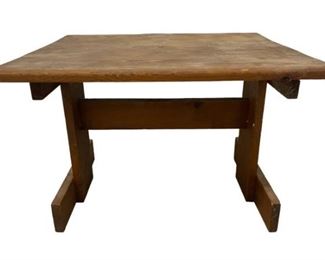 Vintage Wood Side Table