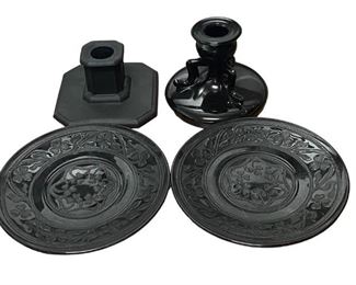 Black Depression Glass