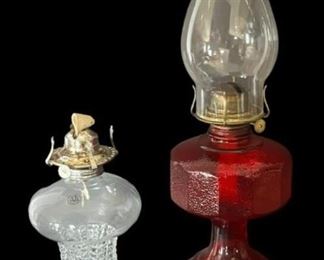 Vintage Oil Lamps