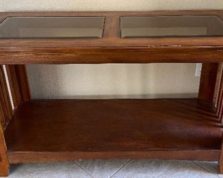 Mission Style Entry/Sofa Table