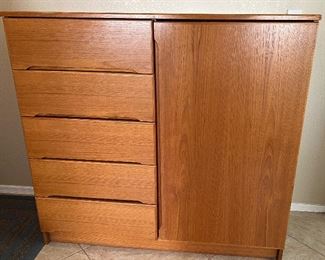 Mid Century Danish Teak Gentleman's Chest