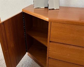 Mid Century Danish Teak Dresser 