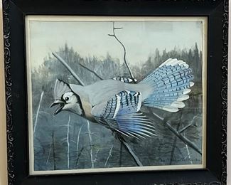 Art Blue Jay by Philip Biehl