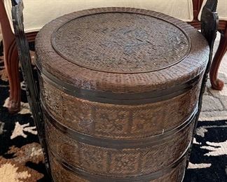 3-Tiered Stacking Wedding Basket 