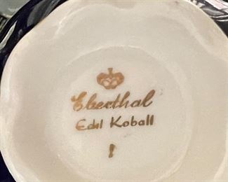 German Eberthal Echt Kobalt Fine Quality China Gold & Cobalt 