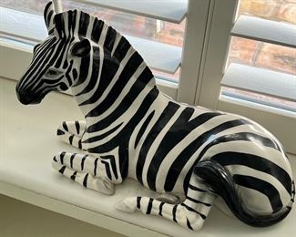 Vintage Ceramic Zebra Japan Tilso