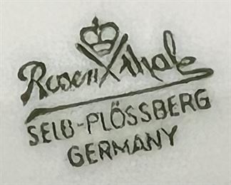 Rosenthale Selb-Plossberg Germany