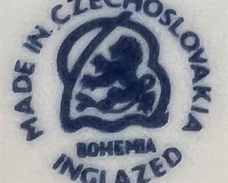 Made in Czechoslovakia Bohemia Inglazed 