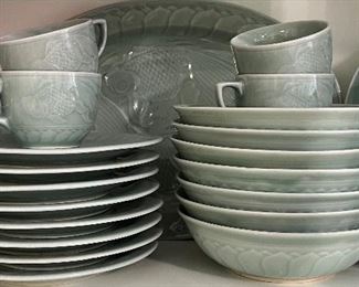 Chinese Celadon Quoi Dinnerware
