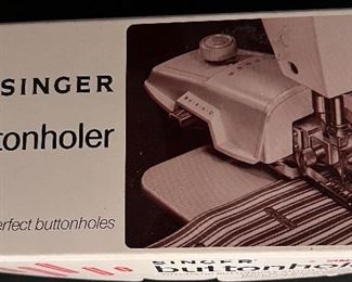 Singer Button Holder 