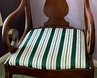 Vintage Fiddleback Chair