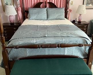 Ball and Claw Foot Bench