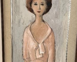 Original Painting of the One and Only Ms. Janet Cool 