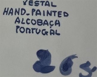 Hand Painted Alcobaca Portugal 