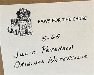 Julie Peterson Original Watercolor