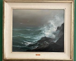 Art Mitsuzo Shimizu Ocean Waves